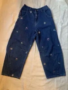 カーブパンツ デニム