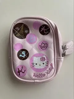 平成レトロ　サンリオ　ハローキティ　 ポーチ　ピンク
