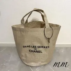 新品未使用品】CHANEL ノベルティ リネン トートバッグ 麻 エコバッグ