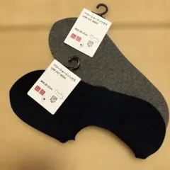 ユニクロ　ベリーショートソックス 2足セット MEN 25-27cm