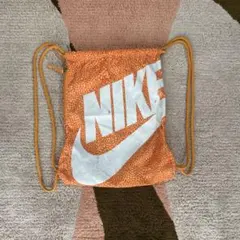 NIKE ナップサック y2k 90s 00s オレンジ ドット柄