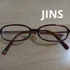 ★破格★JINS 度ありメガネ 茶色 べっこう色