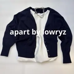 apart by lawrys カーディガン