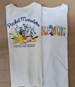 ポケットモンスター Tシャツ 　2枚セット　美品