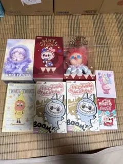 POPMART マカロンラブブ　WHY SO SERIOUS