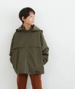 coca ナイロン切り替えジップブルゾン 140cm