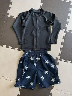 ラッシュガード　男の子水着　2点セット 120cm