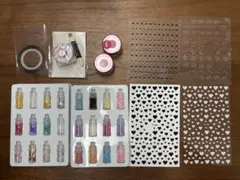 ジェルネイル　カラー　シール　ミラー　パーツ　セット売りのサムネイル