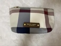 BLUE LABEL CRESTBRIDGE チェック柄ポーチ
