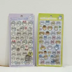 ちいかわ ボンボンドロップシール 2点セット モモンガ みんなニコニコ