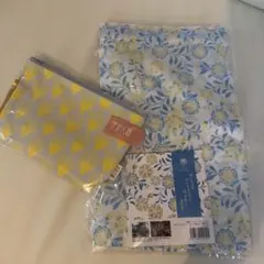 新品 京都ポータブル撥水加工エコバッグ＆ポーチセット