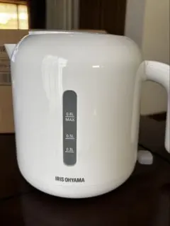 IRIS OHYAMA 電気ケトル IKEB-800-W 本体のサムネイル