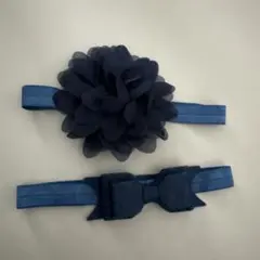 베이비 헤어밴드 헤어장식 2종 세트
