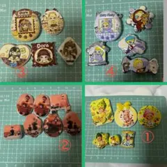 ✴︎①から④ 1セット450円　カスタムビーズ　キャラクタービーズ
