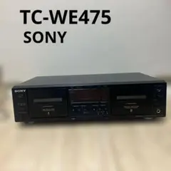 希少純正リモコン付☆SONY ツインリバースカセットデッキ TC-WE475 ツインリバース・カセットデッキ/TC-WE475