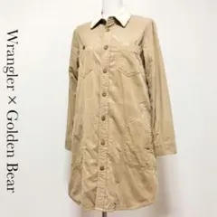 送料無料 Wrangler Golden Bear コーデュロイ ロング シャツ