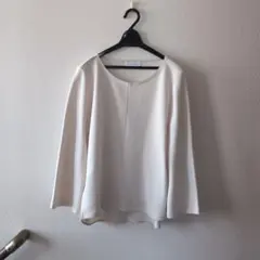 GREEN LABEL RELAXING 長袖ブラウス アイボリー