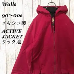 値下げ 90s ウォールズ Walls メキシコ製 ダック アクティブジャケット USA古着 walls ダック ワークジャケット アクティブジャケット風
