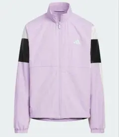 adidas 紫 ナイロンジャケット ASIA J - メルカリ