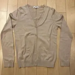 ユニクロMサイズ UVカットVネックカーディガン