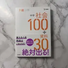 高校入試 超効率 中学社会100+資料30