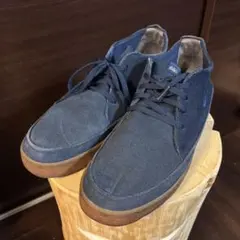 NIKE スエード スニーカー ネイビー ガムソール
