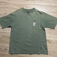 LID BREAK オリーブグリーン Tシャツ 半袖