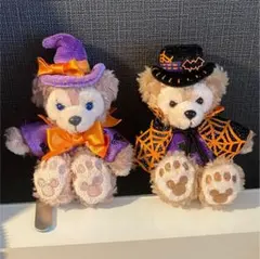 ハロウィン ダッフィー シェリーメイ ぬいぐるみ ストラップ