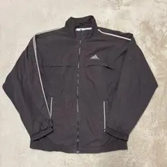 90's adidas トラックジャケット　ブラウン　古着