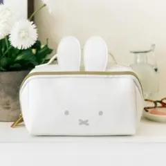 miffy ガバッと開くフェイスポーチ ミッフィーver. コスメポーチ