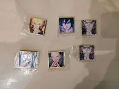 NARUTO 豆ガチャ色紙 第4弾 6点セット