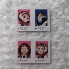 ヒロアカ Wariふぉと カード 麗日お茶子 飯田天哉