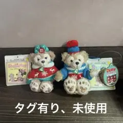 東京ディスニーシー　ダッフィー&シェリーメイ チャーム 2011年クリスマス