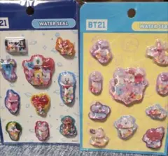 BT21 WATER SEAL ステッカー 2種セットのサムネイル