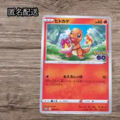 ✨匿名配送✨ヒトカゲ：ポケモン GO プロモカード