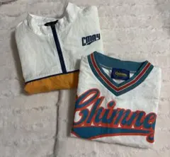 バースデイ　ナイロントップス　2枚セット　スポーツミックス