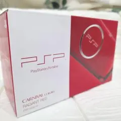 392極美品【箱美品】PSP-3000 ラディアンレッド　ワンセグチューナー付き