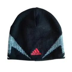 adidas　ヴィンテージニット帽　Y2K　テック系