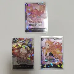 ワンピース 世界最強の戦士 シール3 プロモステッカー ルフィ・ナミ