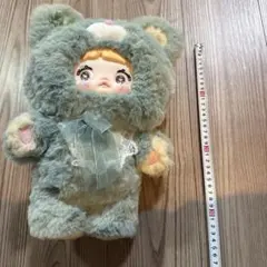 nommi おやすみ くま グリーン　緑　ぬいぐるみ