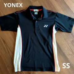 YONEX SS ゲームシャツ ブラック/ホワイト/レッド