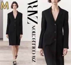 新品ZARA 定価22,990円 美シルエット！テーラードジャケットコート M