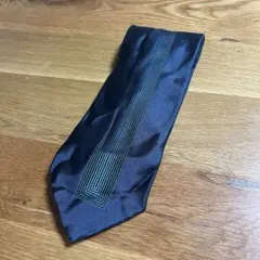 DOLCE&GABBANA ブラック ストライプ ネクタイ