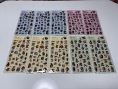 【10点セット】 ボンボンドロップシール風3Ｄぷっくりシール 海外製