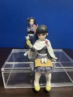 鬼滅の刃 ちょこのせフィギュア 栗花落カナヲ　おまけ神崎アオイ