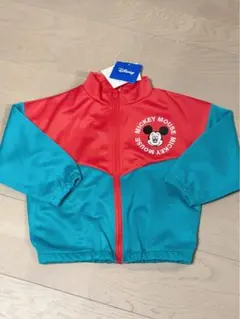 【新品】ディズニー　ミッキー　キッズ ジャケット　アウター　ブルゾン　100cm
