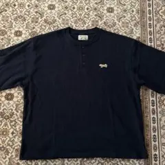The Fox Sportswear ヘンリーネック ポロシャツ ネイビーのサムネイル