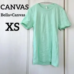 新品✨Bella+Canvas 【XS】ミント Tシャツ シンプル　可愛い　半袖