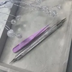 耳つぼスティック、ピンセットset