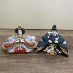【☆希少なお品☆】【新品】有田焼アートヒルズ窯　パール雛人形　磁器　置物　雛祭り ☆希少なお品☆】【新品】有田焼 アートヒルズ窯パール雛人形 磁器